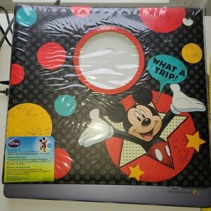 Disney Mickey Mouse Scrapbook Album - Black and Red